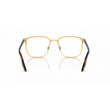 Square pale Gold Eyeglasses