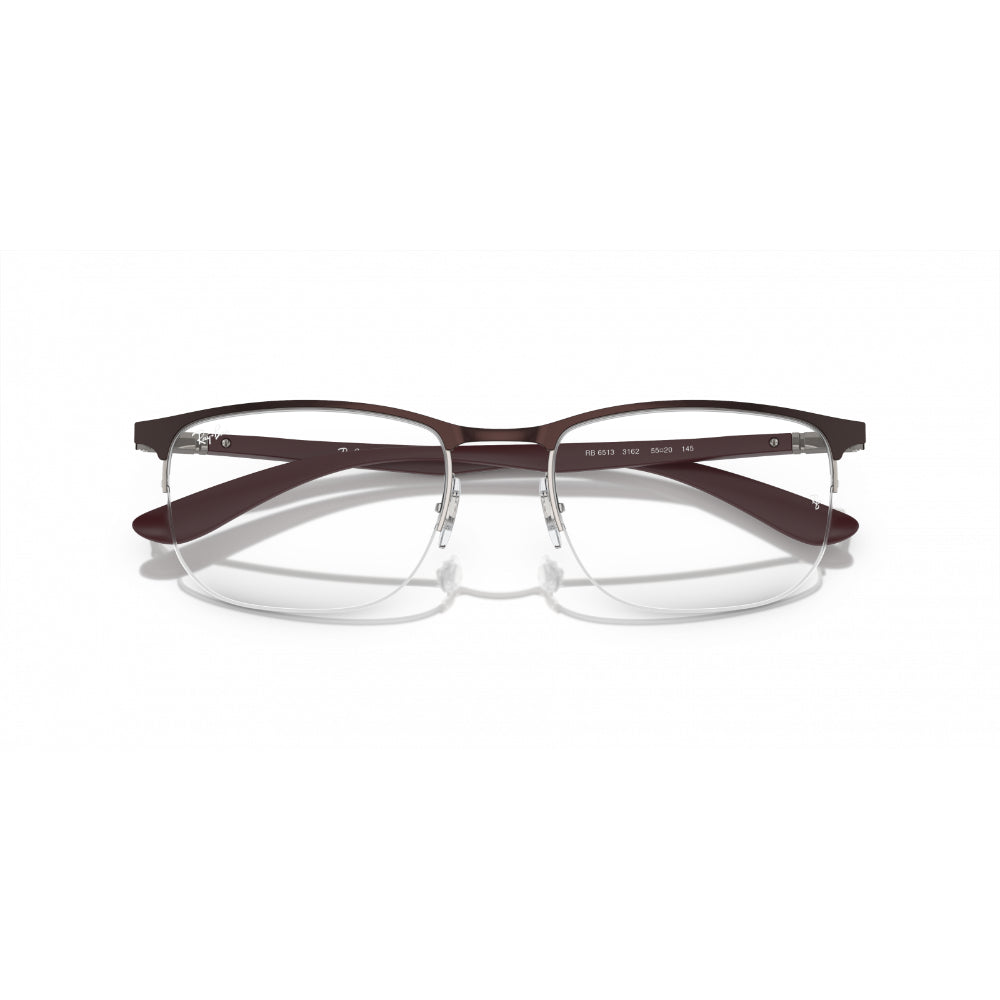 Square Brown Eyeglasses