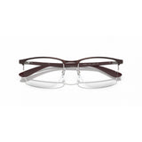 Square Brown Eyeglasses