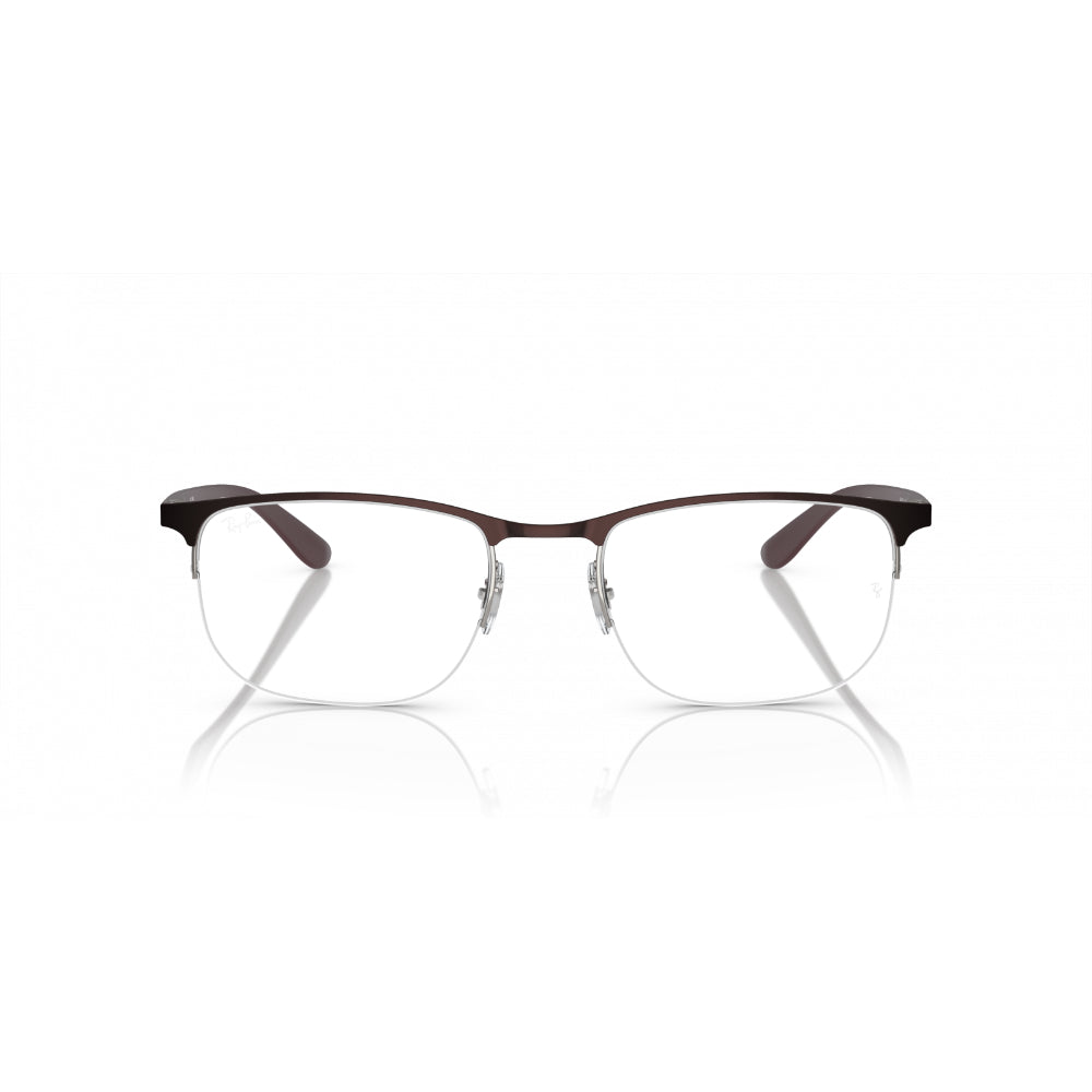 Square Brown Eyeglasses