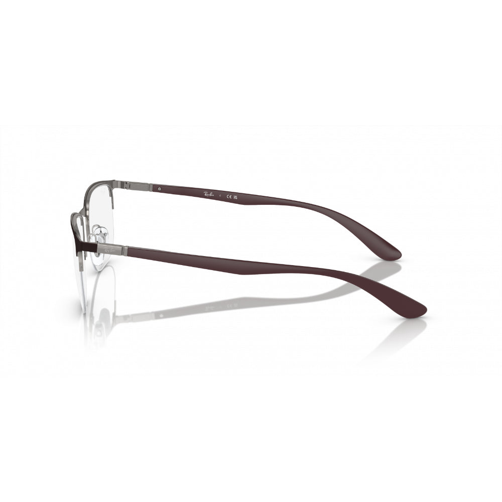 Square Brown Eyeglasses