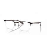 Square Brown Eyeglasses