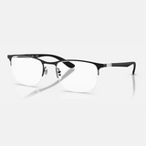 Square Black Eyeglasses