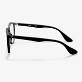 Phantos Matte Black Eyeglasses