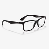 Square Matte Black Eyeglasses