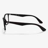 Square Matte Black Eyeglasses