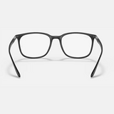 Square Matte Black Eyeglasses
