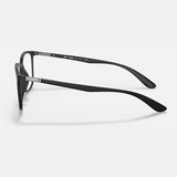 Square Matte Black Eyeglasses