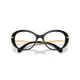 نظارات طبية أسود بيضاوي