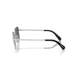Square Silver Sunglasses