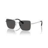 Square Silver Sunglasses