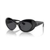 Oval Black Sunglasses