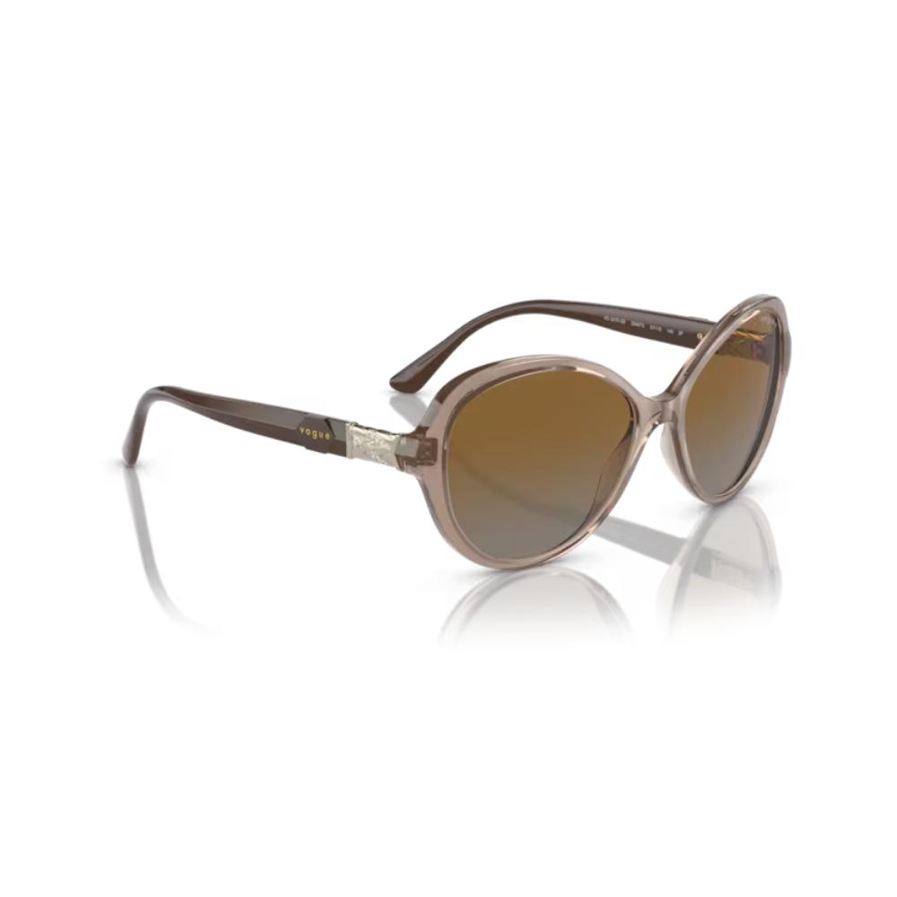 Round Brown Sunglasses