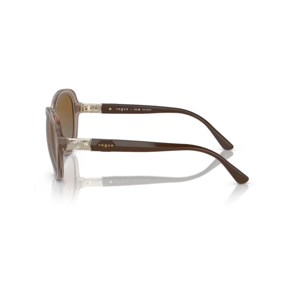 Round Brown Sunglasses