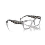 Rectangle Grey Eyeglasses