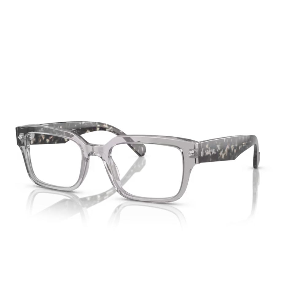 Rectangle Grey Eyeglasses
