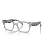 Rectangle Grey Eyeglasses