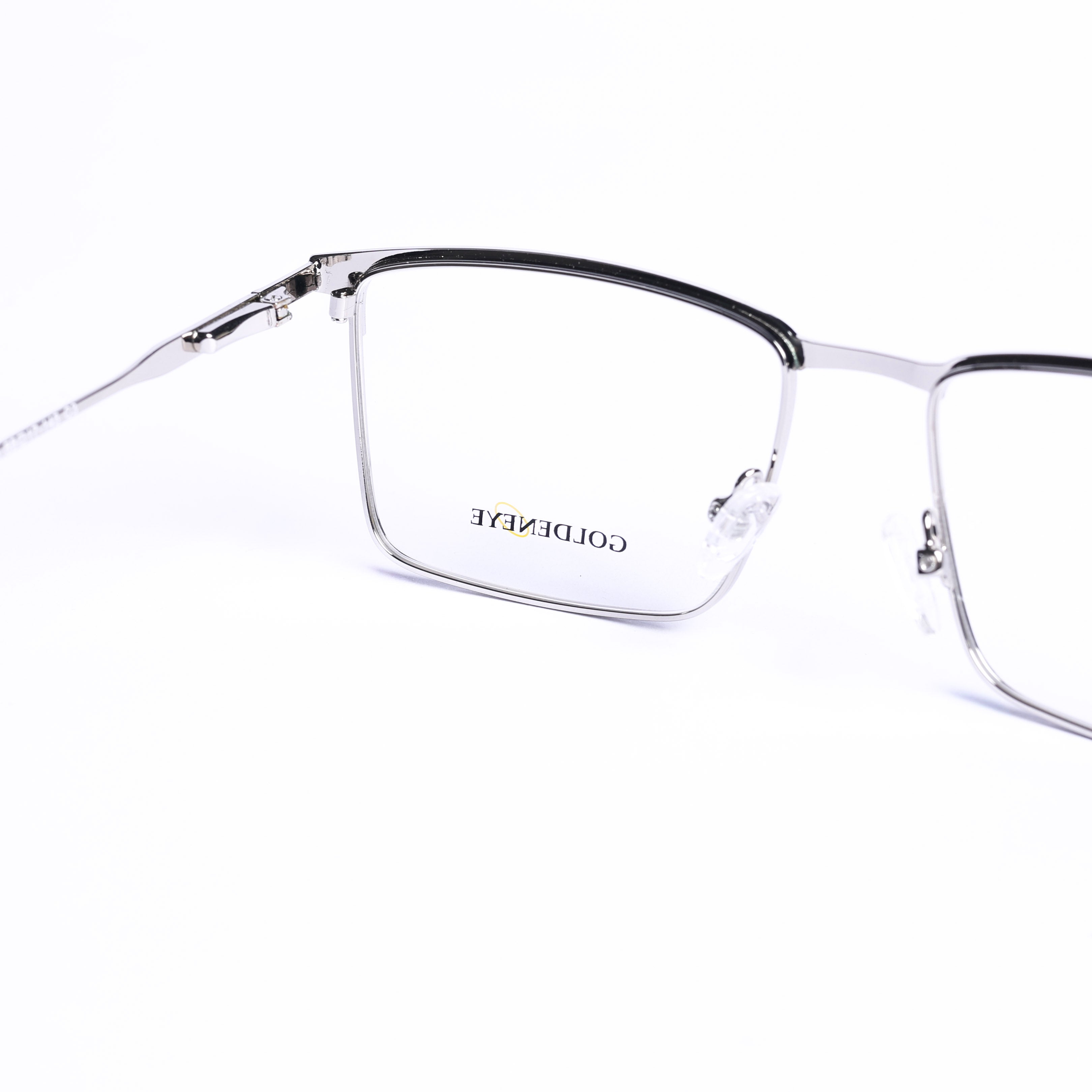 Square Dark Green Eyeglasses