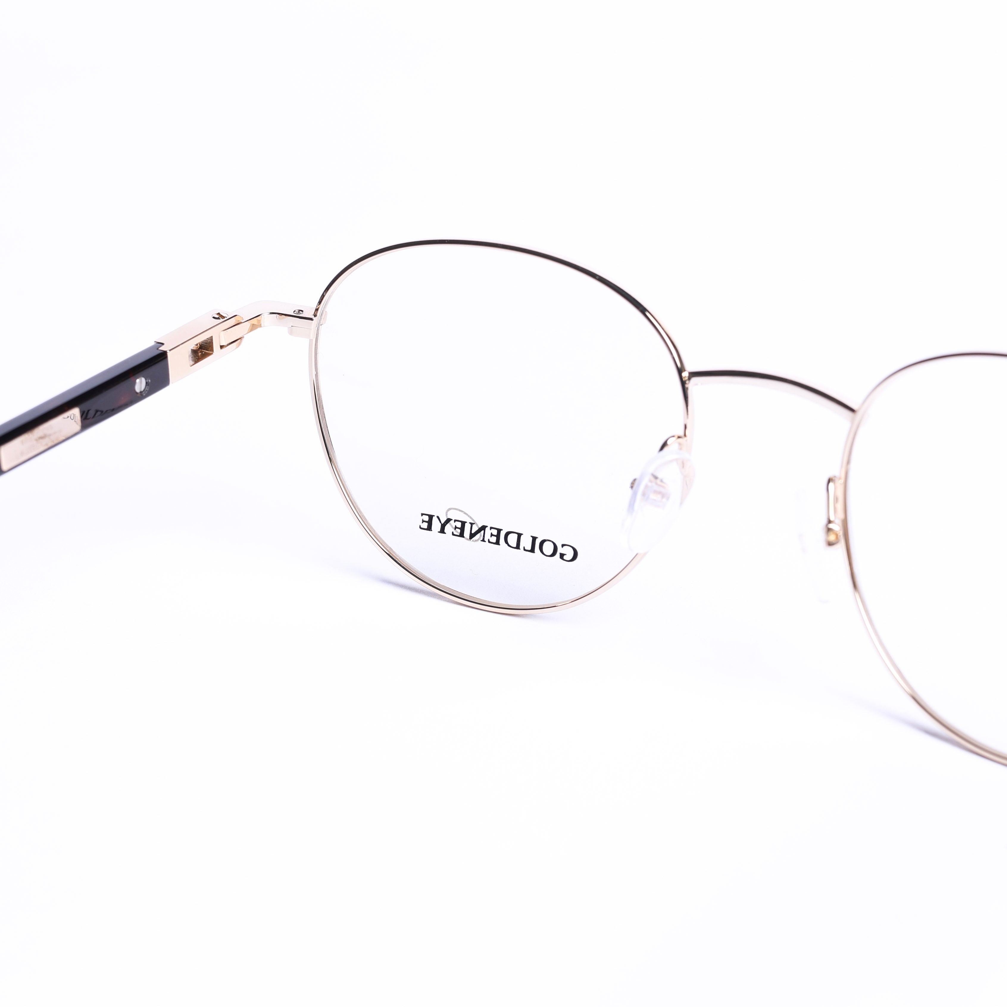 Pillow Pale Gold Eyeglasses