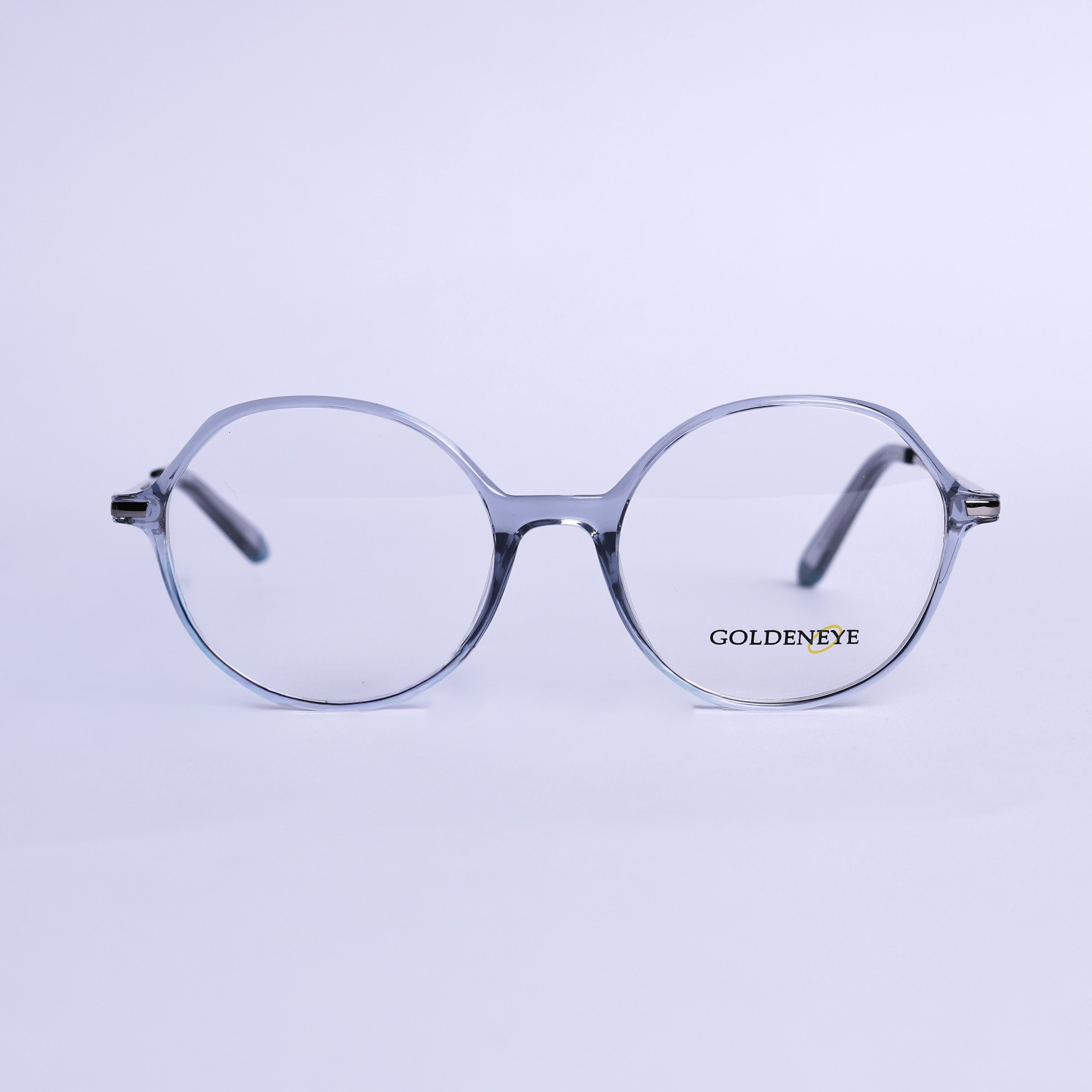 نظارات طبية دائري رمادي