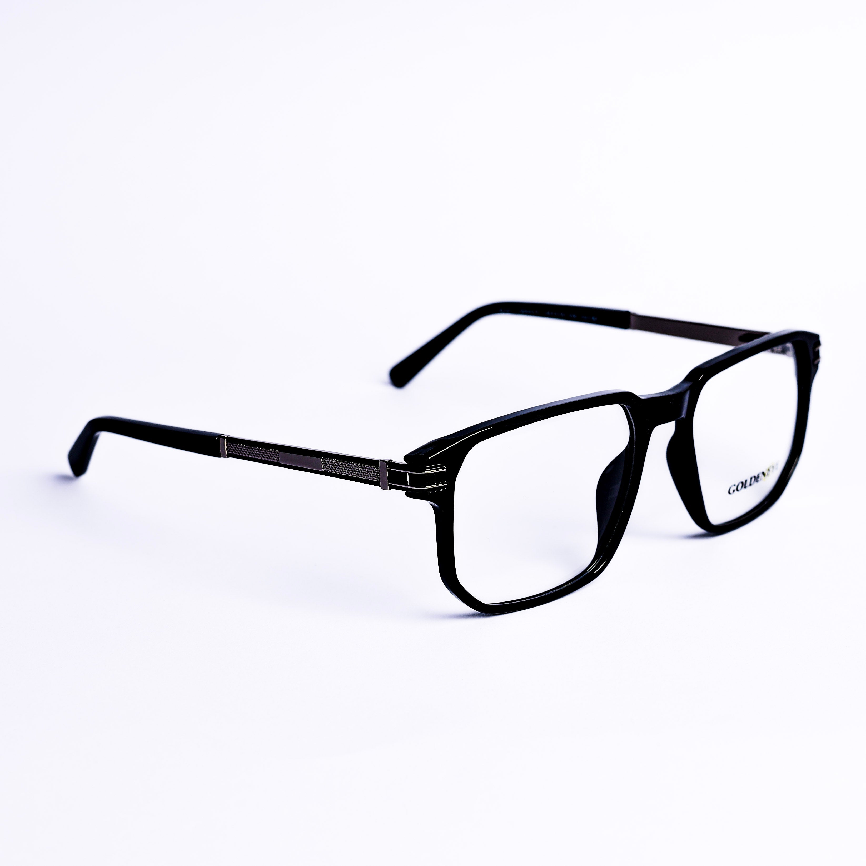 Square Black Eyeglasses