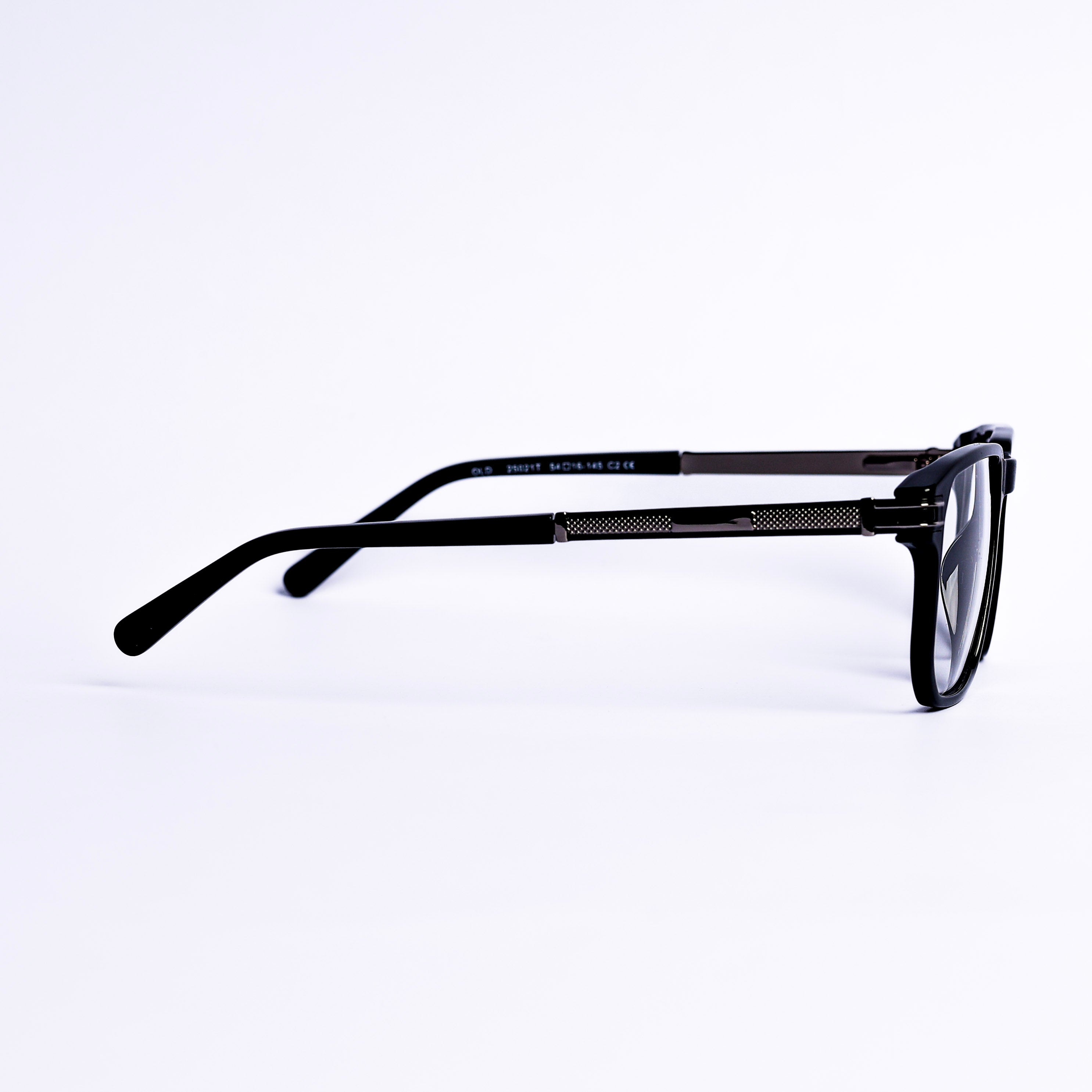 Square Black Eyeglasses