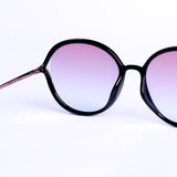 Round Black Sunglasses
