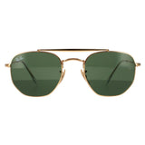 Irregular Gold Sunglasses