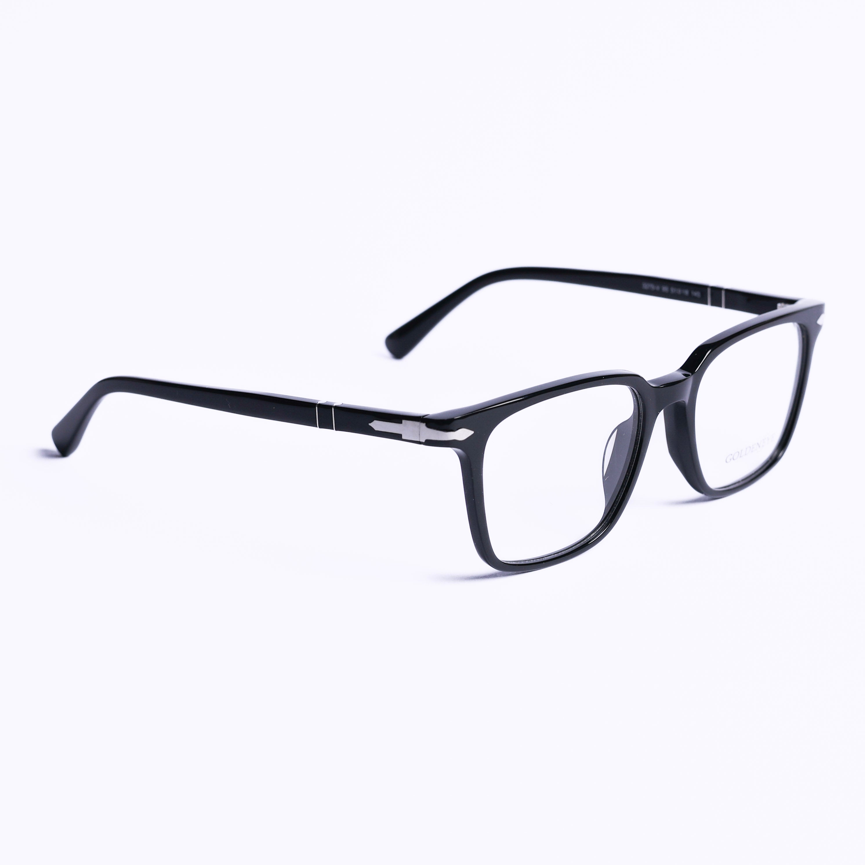 Square Black Eyeglasses