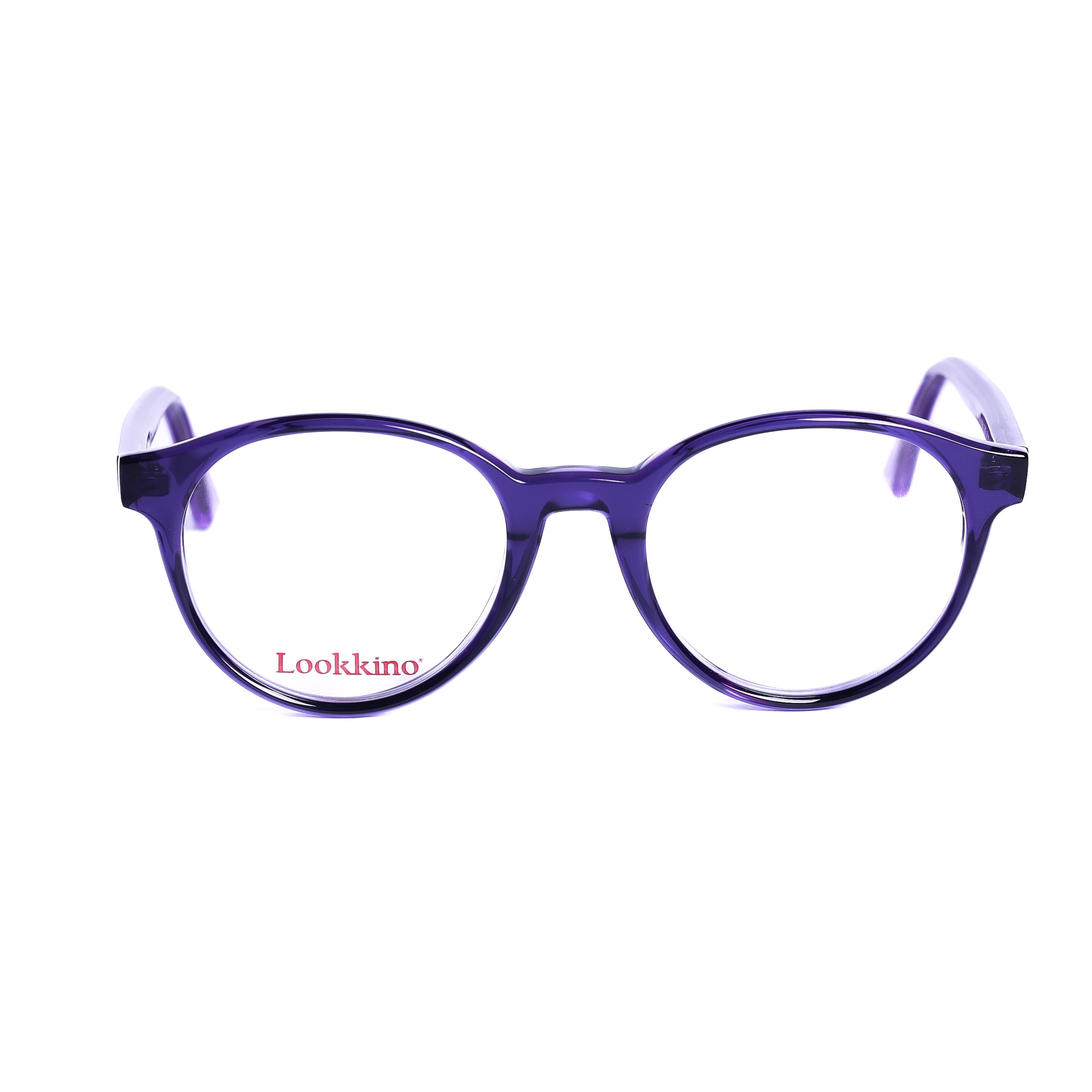 Round Purple Eyeglasses