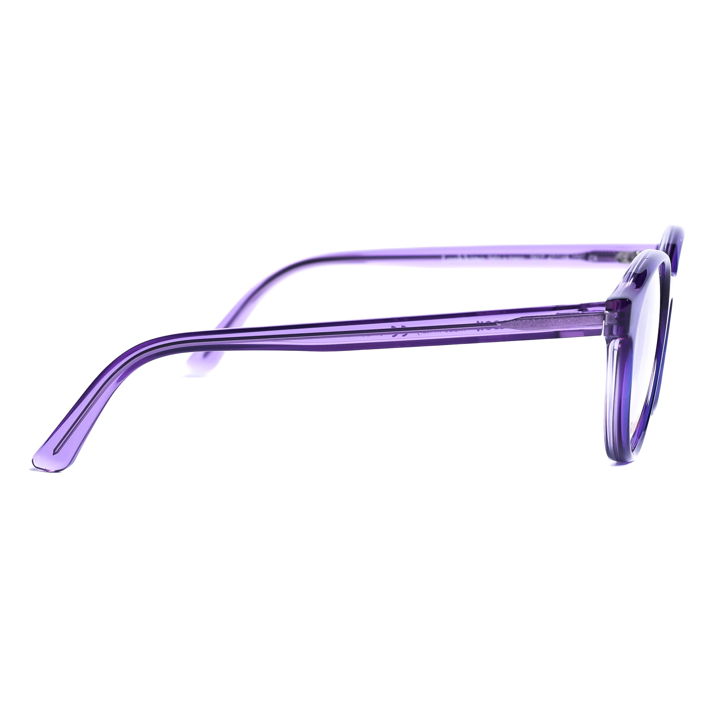 Round Purple Eyeglasses