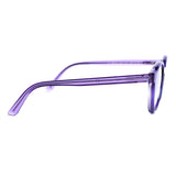 Round Purple Eyeglasses