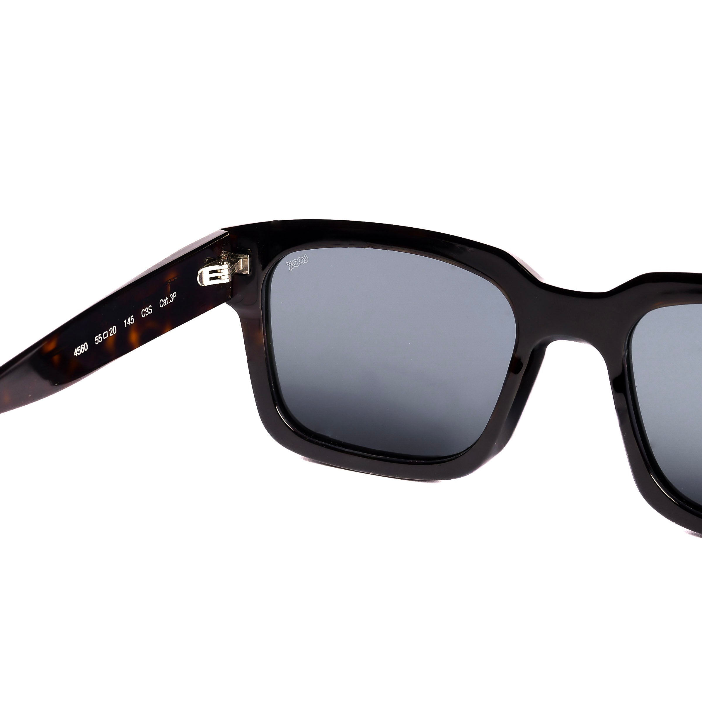 Square Black Sunglasses