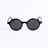 نظارات شمسية دائري أسود