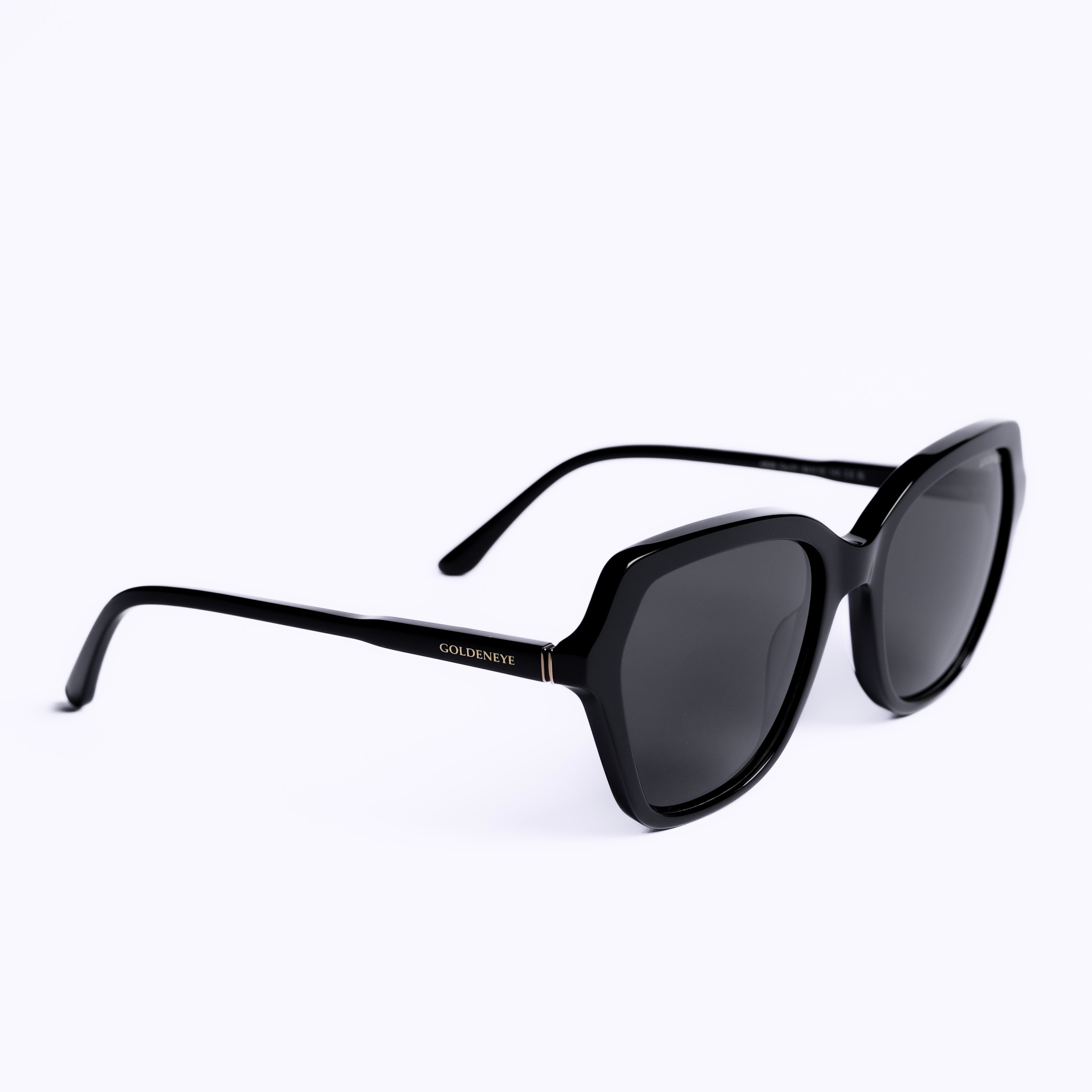 Square Black Sunglasses