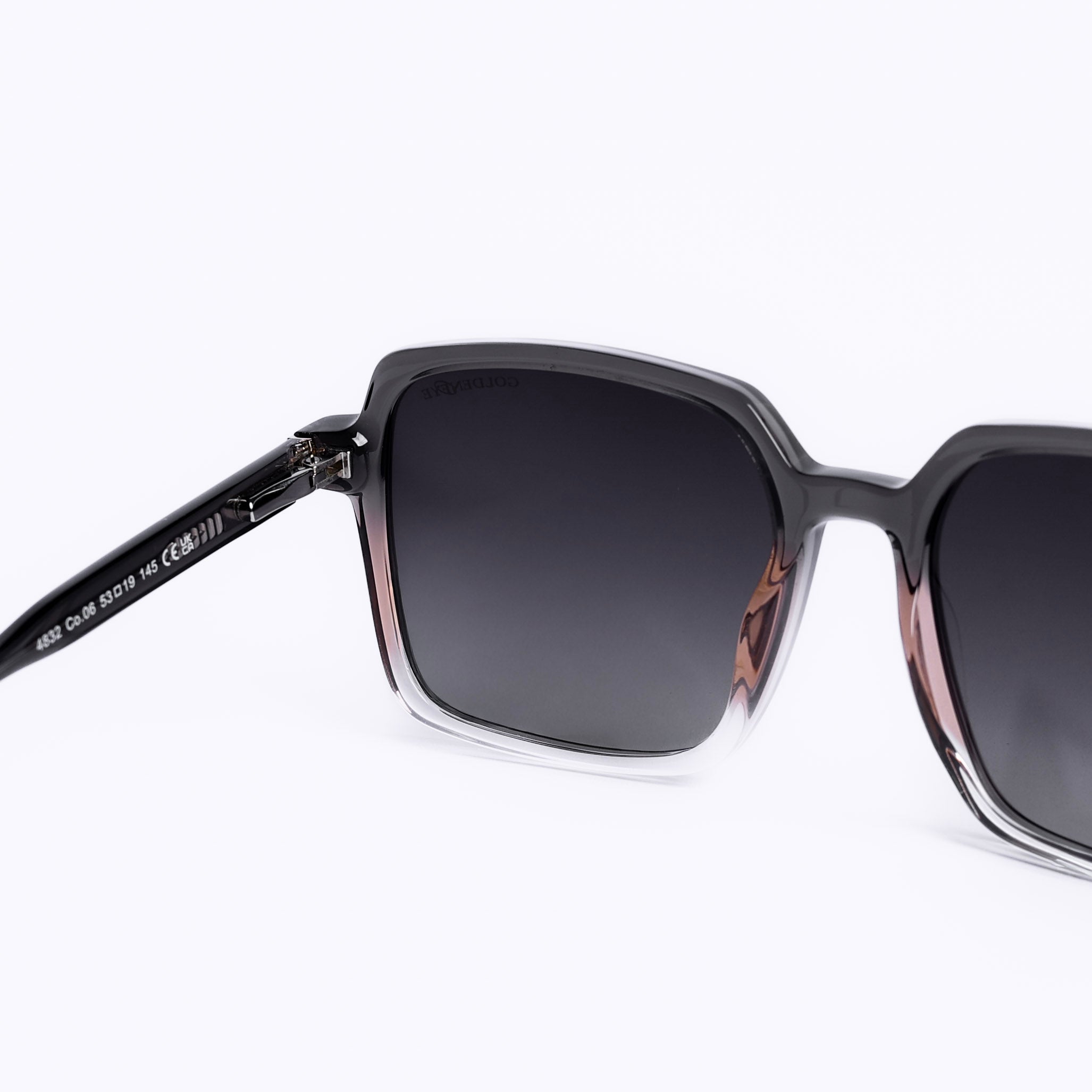Square Gray Sunglasses