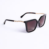 نظارات شمسية سداسي أسود