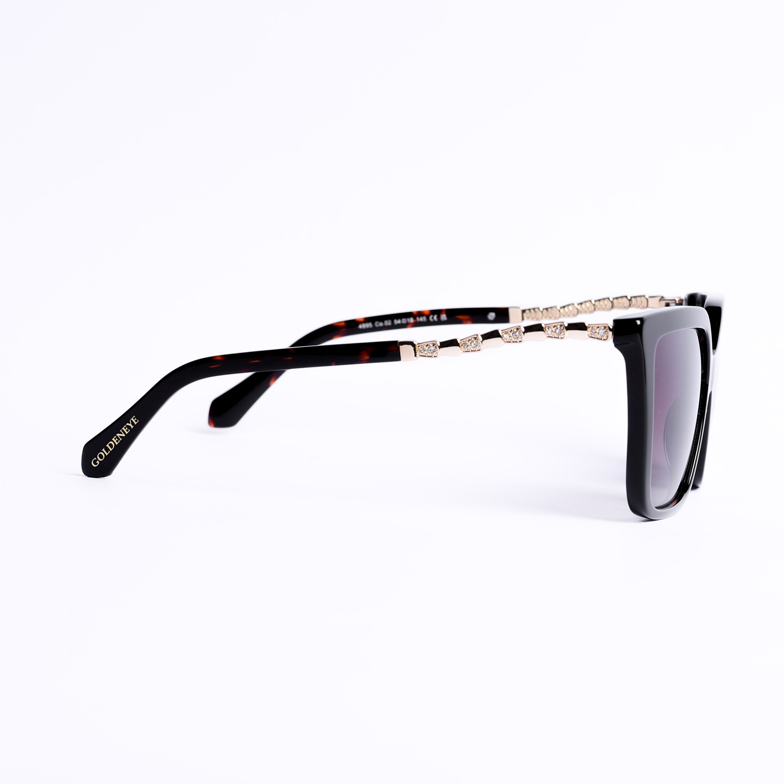 نظارات شمسية سداسي أسود