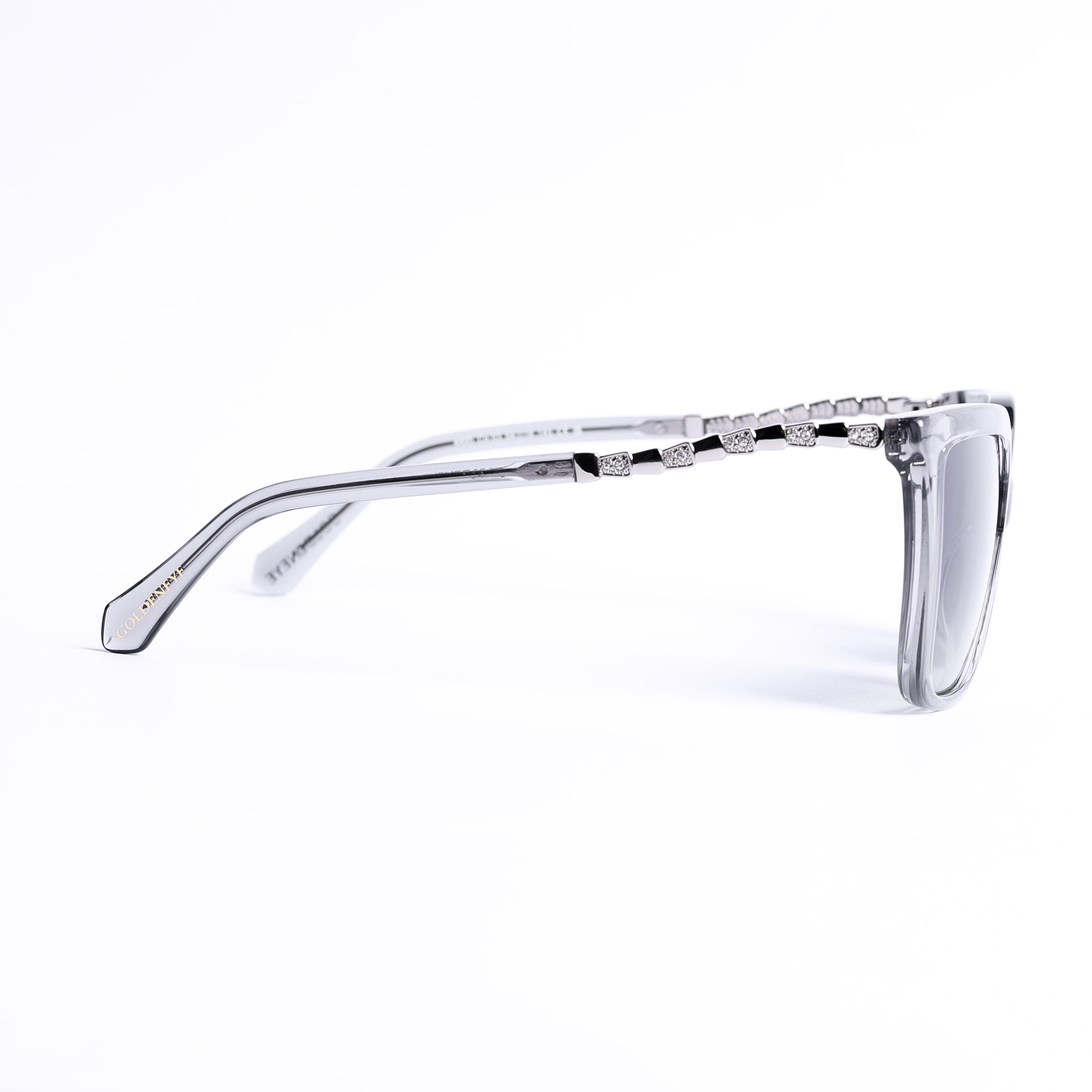 Square Gray Sunglasses