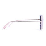 Violet Mirror Cat Eye Sunglasses