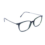 Square Dark Green Eyeglasses