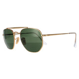 Irregular Gold Sunglasses