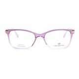 Cat Eye Transparent purple Eyeglasses