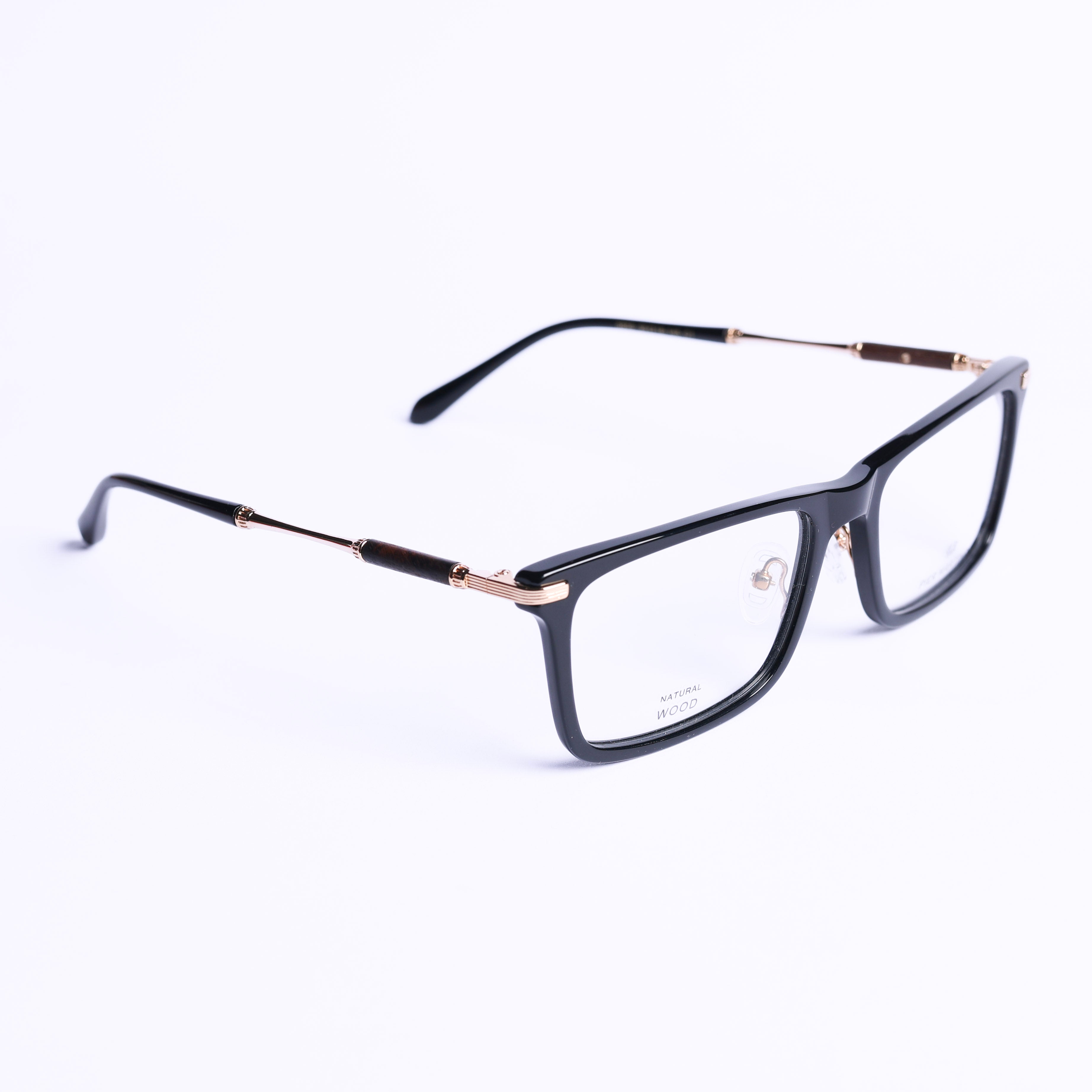 Square Black Eyeglasses