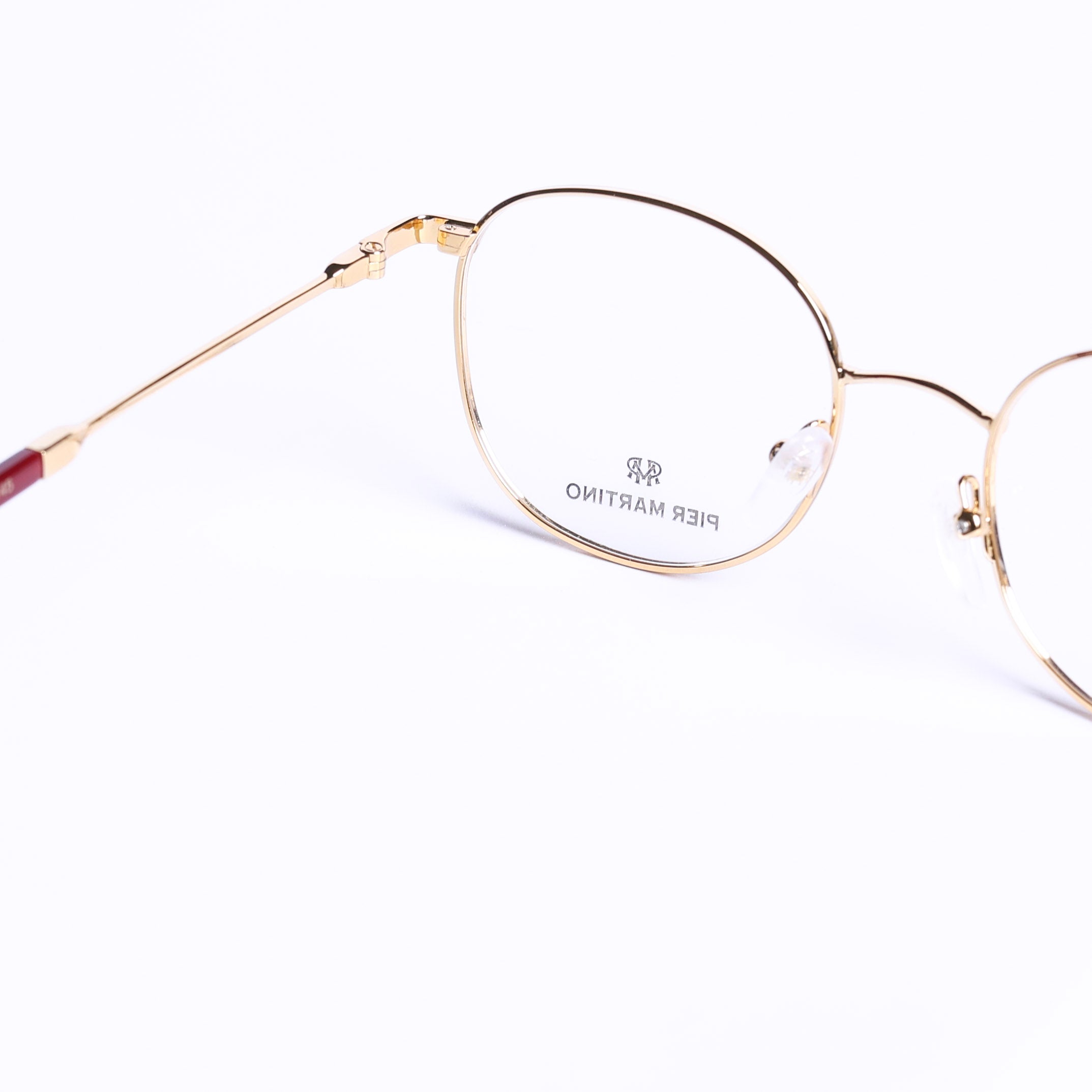 Round Gold Eyeglasses