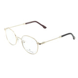 Round Gold Eyeglasses