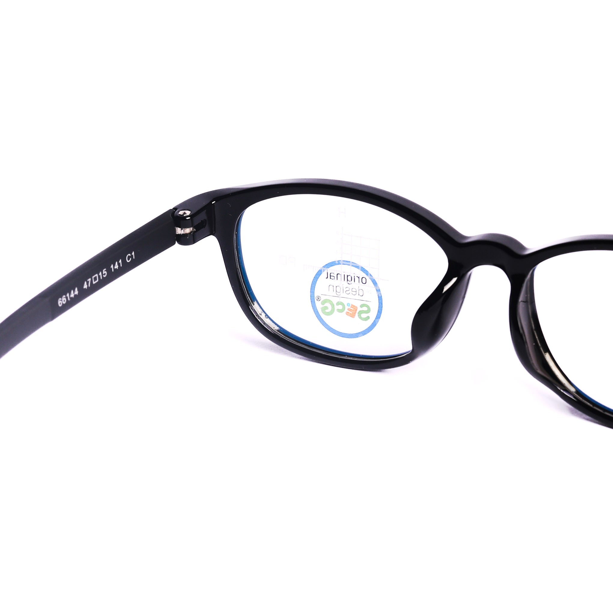 Square Black Eyeglasses