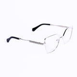 Rectangle Gold Eyeglasses