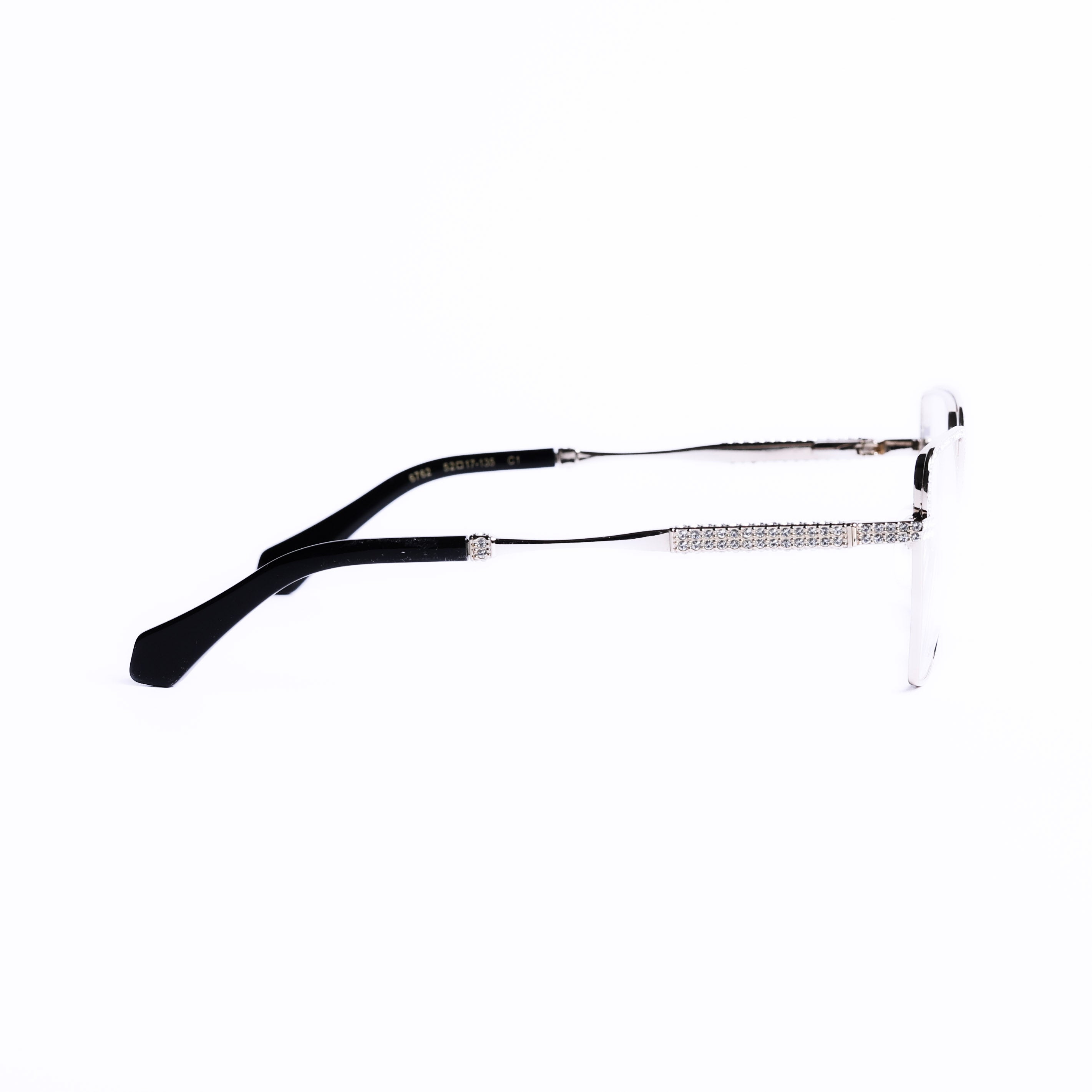Rectangle Gold Eyeglasses