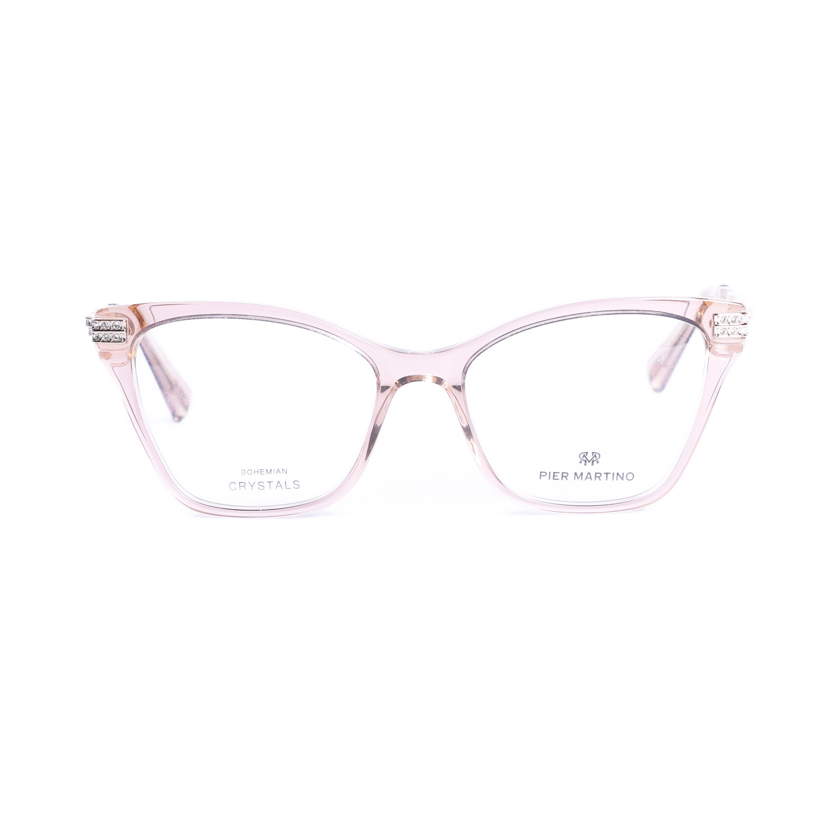 Rectangle Beige Eyeglasses